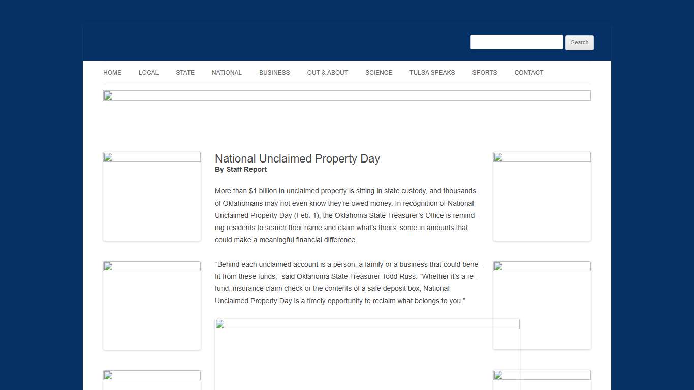 National Unclaimed Property Day Tulsa Today